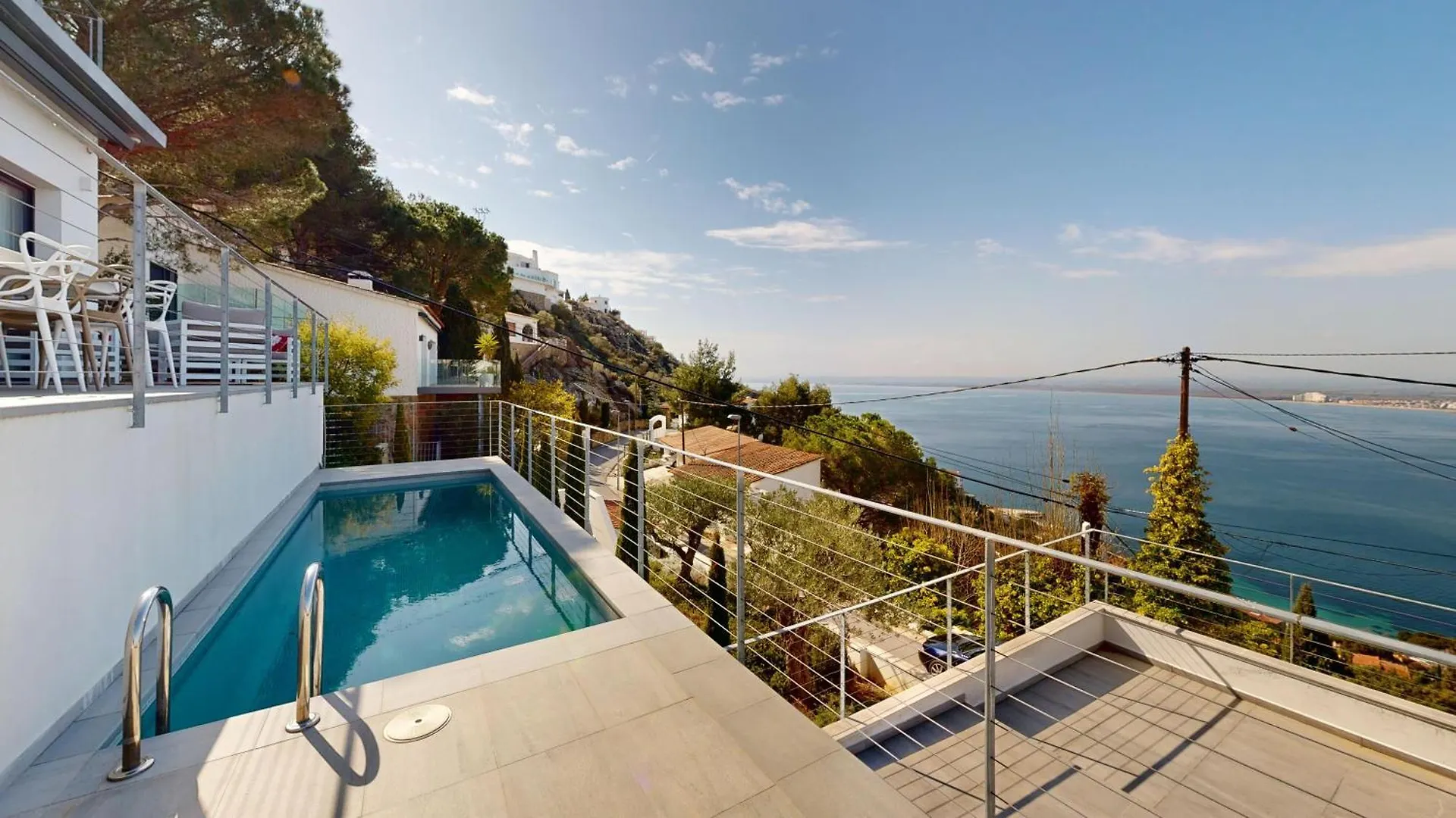 Villa Maison Face A La Mer Au-Dessus De La Baie De Rosas Spain